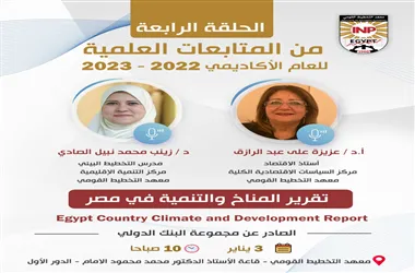 Egyptian Country Climate and Development Report